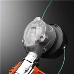 Kép 6/16 - A saját fejlesztésű, speciális szénkefe nélküli motor 25%-kal hatékonyabban működik, mint a hagyományos szénkefés motor. A motor nyomatéka állandó, még akkor is mikor magas, vastag szálú vagy nyirkos füvet vág.