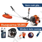 Kép 1/2 - Husqvarna 553RS fűkasza kedvező csomagajánlatban - Mindent bele