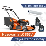 Kép 1/4 - Husqvarna LC 356V önjáró fűnyíró  (Hq motorral) - Teljes szezon csomagban