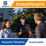 Husqvarna robotfűnyíró telepítéshez helyszíni felmérés és tanácsadás - Veszprém vármegyében
