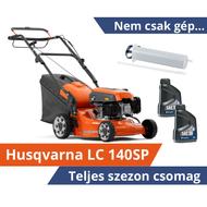 Husqvarna LC 140SP fűnyíró teljes szezon csomagban