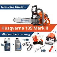 Husqvarna 135 Mark II fűrész kedvező csomagajánlatban