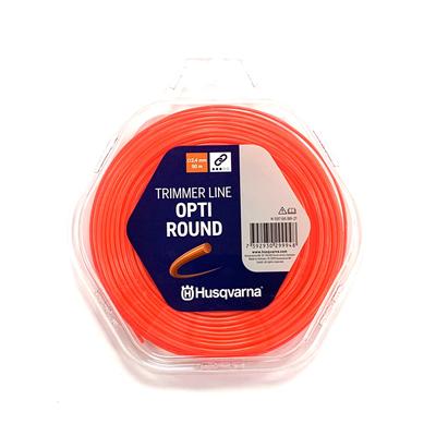 HUSQVARNA Kör keresztmetszetű damil 2,4 mm - 90 m