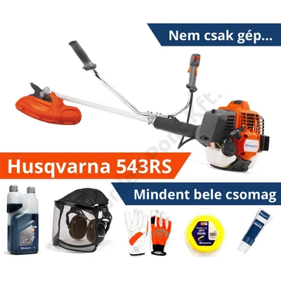 Husqvarna 543RS fűkasza kedvező csomagajánlatban - Mindent bele