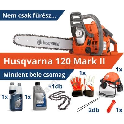 Husqvarna 120 fűrész csomag