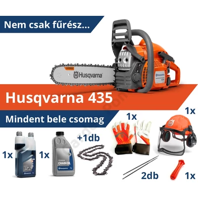 Husqvarna 435 láncfűrész - Mindent bele csomag