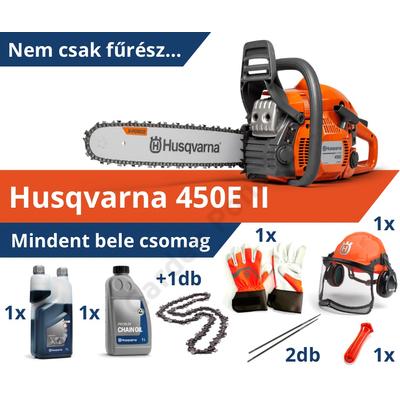 Husqvarna 450E II láncfűrész csomag - Mindent bele