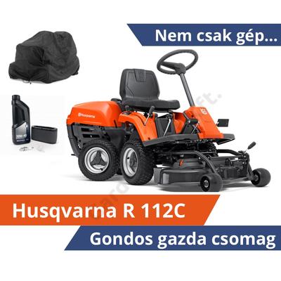 Husqvarna R 112C rider - Gondos gazda csomagban