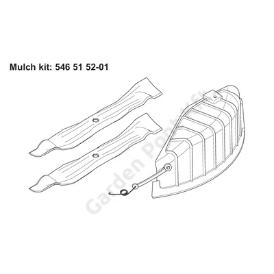 Husqvarna mulcs készlet TS 217T /TS 220T