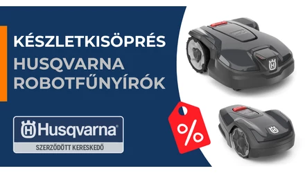 Készletkisöprés a Garden Pontnál: Prémium Husqvarna robotfűnyírók soha nem látott áron!