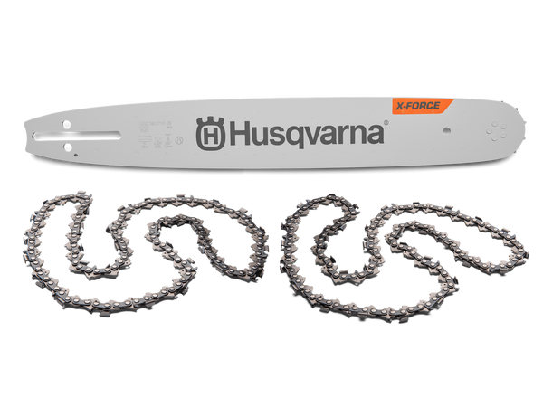 Husqvarna X-Force vezetőlemez és H25 lánc készlet (325-64-1,5)