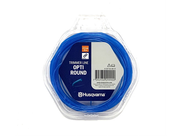 HUSQVARNA Kör keresztmetszetű damil 1,5 mm - 15 m HUSQVARNA Kör keresztmetszetű damil 1,5 mm - 15 m