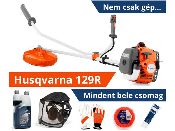 Husqvarna 129R fűkasza - Mindent bele csomag Husqvarna 129R fűkasza - Mindent bele csomag
