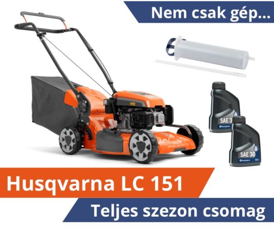Husqvarna LC 151 fűnyíró - Teljes szezon csomagban