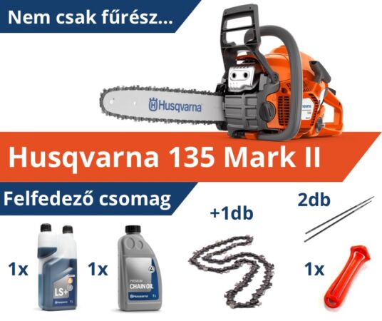 HUSQVARNA 135 Mark II - Felfedező csomag