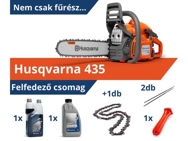 HUSQVARNA 435 - Felfedező csomag HUSQVARNA 435 - Felfedező csomag