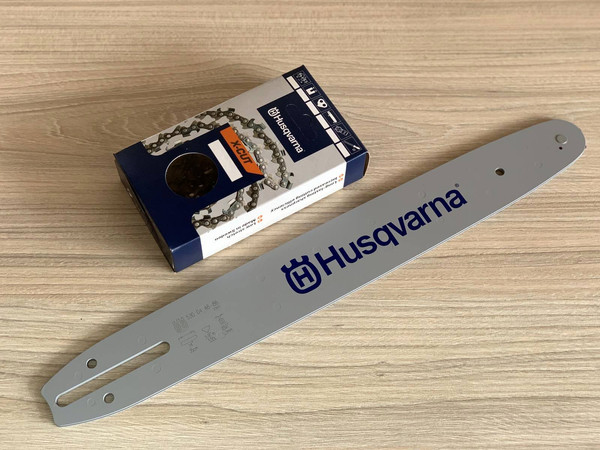 Husqvarna 35cm-es vezetőlemez és lánc csomagban 3/8-52-1,3 (H120, H130, H135 fűrészhez) Husqvarna 35cm-es vezetőlemez és lánc csomagban 3/8-52-1,3 (H120, H130, H135 fűrészhez)