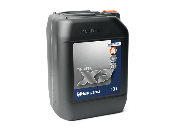 Husqvarna kétütemű motorolaj kiöntővel, XP® Synthetic - 10 liter Husqvarna kétütemű motorolaj kiöntővel, XP® Synthetic - 10 liter